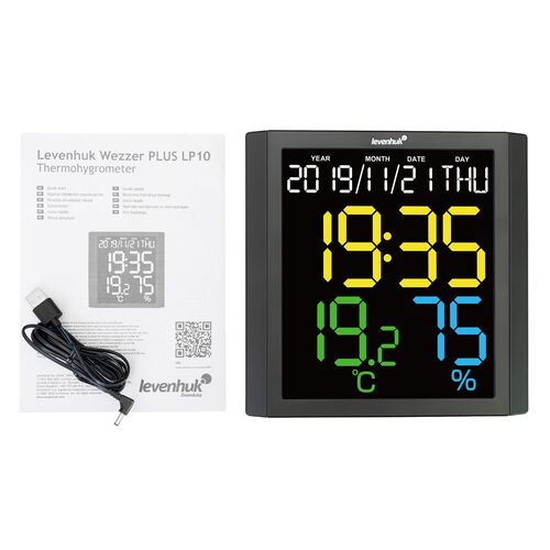 Термогигрометр Levenhuk Wezzer PLUS LP10, фото , изображение 3