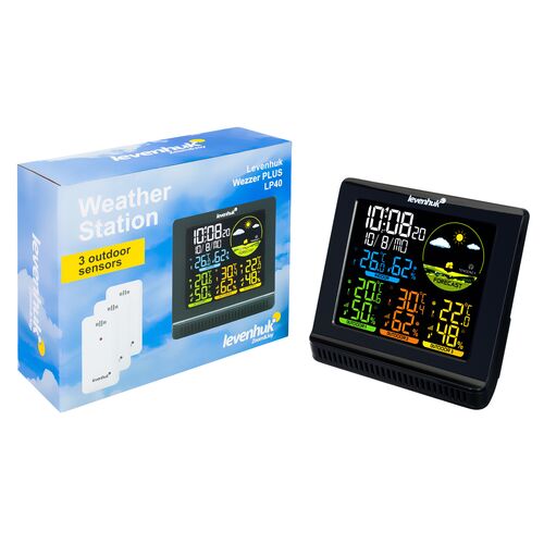 Метеостанция Levenhuk Wezzer PLUS LP40, фото , изображение 2
