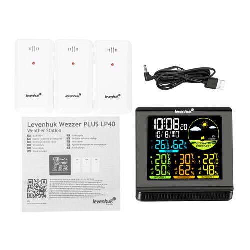 Метеостанция Levenhuk Wezzer PLUS LP40, фото , изображение 3