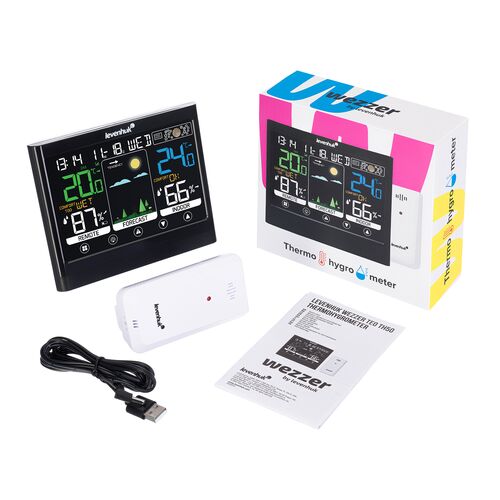 Термогигрометр Levenhuk Wezzer Teo TH50, фото , изображение 2