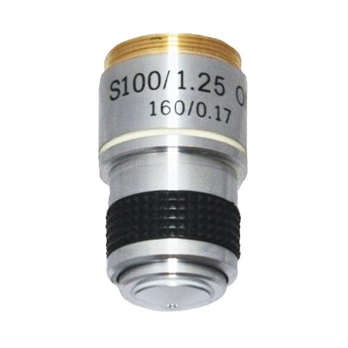 Объектив S100x/1,25МИ 160/0,17 для микроскопов Биомед 1/2/2 LED, фото 