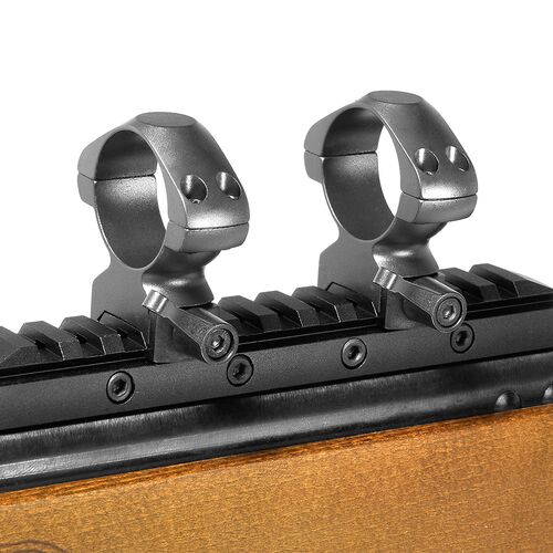 Кольца для прицела Veber E 3021 QH Weaver быстросъёмные, фото 