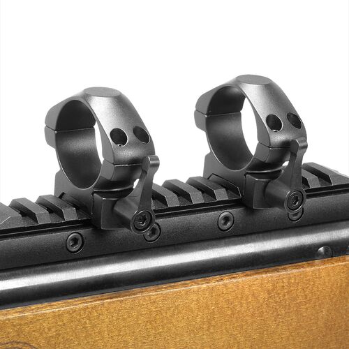 Кольца для прицела Veber E 3021 QL Weaver быстросъёмные, фото 