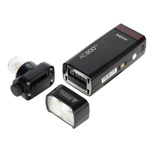 Вспышка аккумуляторная Godox Witstro AD200Pro (со шторками BD-07), фото , изображение 6