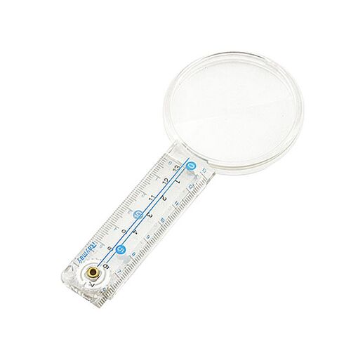 Лупа линейка Veber 81211, 3x, 60 мм, фото 