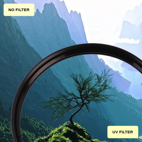 Ультрафиолетовый защитный фильтр для объектива UV 62 mm, фото , изображение 3