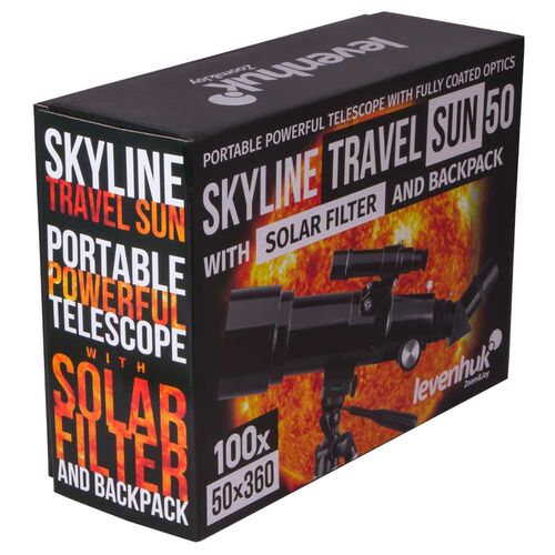 Телескоп Levenhuk Skyline Travel Sun 50, фото , изображение 15