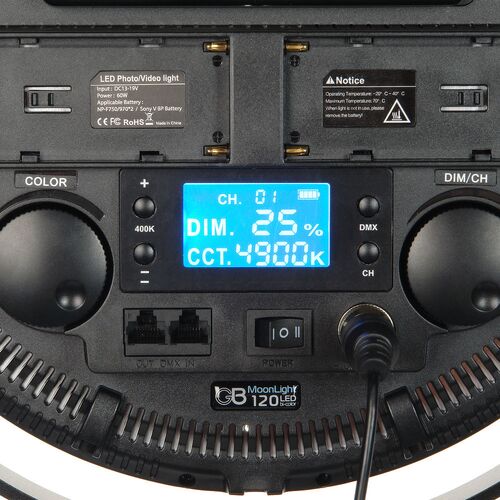 Осветитель светодиодный GreenBean MoonLight 120 LED bi-color, фото , изображение 5