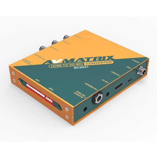 Конвертер AVMATRIX SC2031 HDMI/AV в 3G-SDI с масштабированием, фото , изображение 3