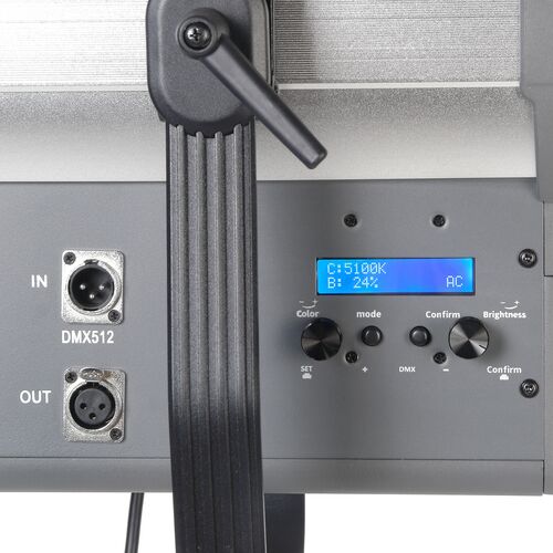 Осветитель студийный GreenBean Fresnel 300 LED X3 Bi-color DMX, фото , изображение 10