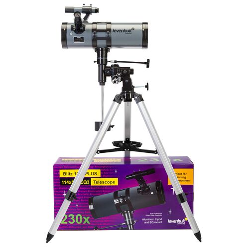 Телескоп Levenhuk Blitz 114s PLUS, фото , изображение 2