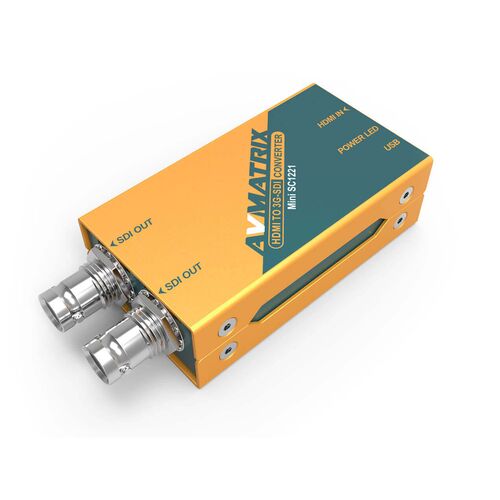 Конвертер AVMATRIX Mini SC1221 преобразования HDMI в 3G-SDI, фото , изображение 3