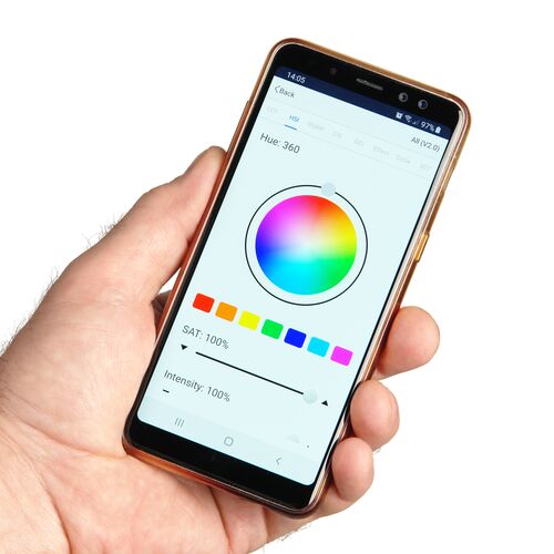 Осветитель светодиодный GreenBean DayLight III 500 LED RGB, фото , изображение 6