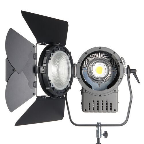 Осветитель студийный GreenBean Fresnel 300 LED X3 DMX, фото , изображение 2