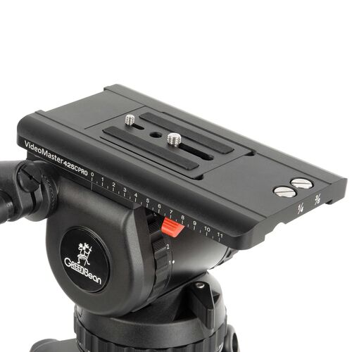 Видеоштатив GreenBean VideoMaster 425С PRO карбоновый, фото , изображение 6