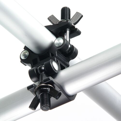 Зажим двойной PowerGrip PG-008 на трубу, фото , изображение 2