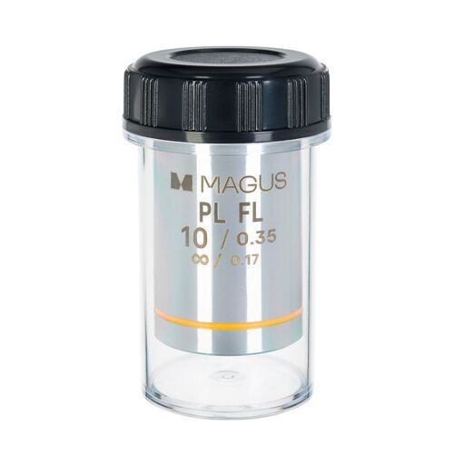 Объектив MAGUS 10PLFL 10х/0,35 Plan FL ∞/0,17, фото 