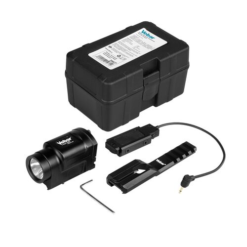 Фонарь тактический подствольный Veber Tick-2P weaver, фото , изображение 7