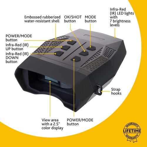 Бинокль цифровой ночного видения Levenhuk Halo 13X PLUS, фото , изображение 15