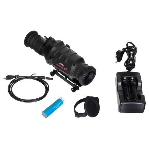 Монокуляр цифровой Levenhuk Fatum RS50, с крепежом установки для прицела, фото , изображение 4