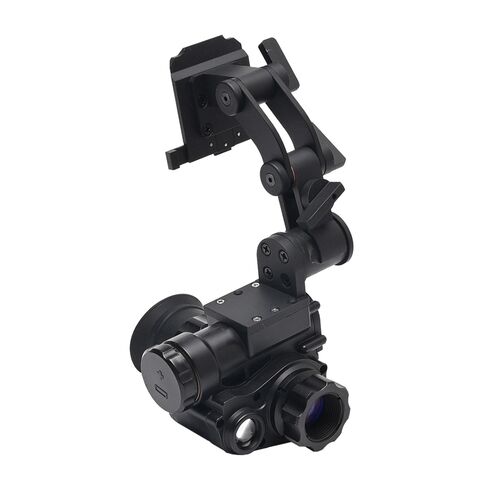 Монокуляр цифровой ночного видения Levenhuk Halo NVM20 Helmet, с креплением на шлем, фото , изображение 2