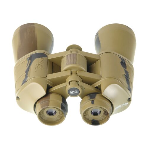 Бинокль Veber Classic БПШЦ 15x50 VRWA широкоугольный, камуфлированный, фото , изображение 3