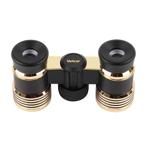 Бинокль Veber БГЦ 3*27 (черный/золото с фокусировкой), фото , изображение 5