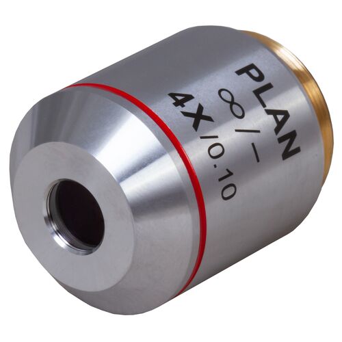 Объектив планахроматический Levenhuk MED 4x/беск, фото , изображение 2