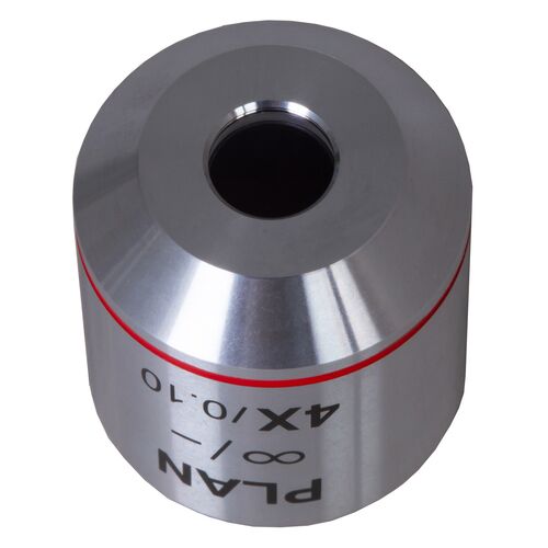 Объектив планахроматический Levenhuk MED 4x/беск, фото , изображение 4