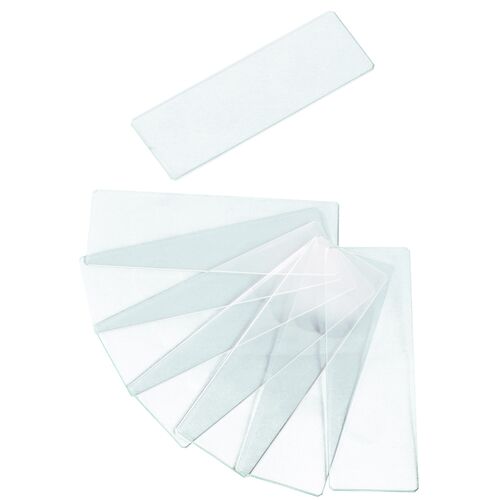 Стекла предметные с двумя лунками Levenhuk G50 2H, 50 шт., фото , изображение 3