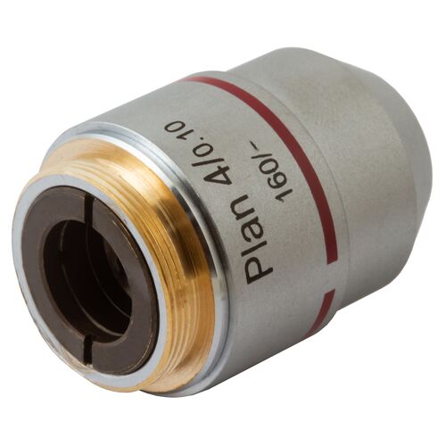 Объектив планахроматический Levenhuk MED 4x, фото , изображение 3