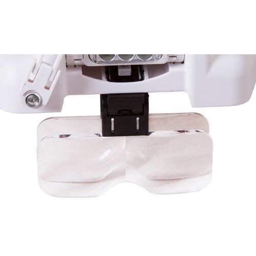 Лупа налобная с аккумулятором Levenhuk Zeno Vizor HR6, фото , изображение 6