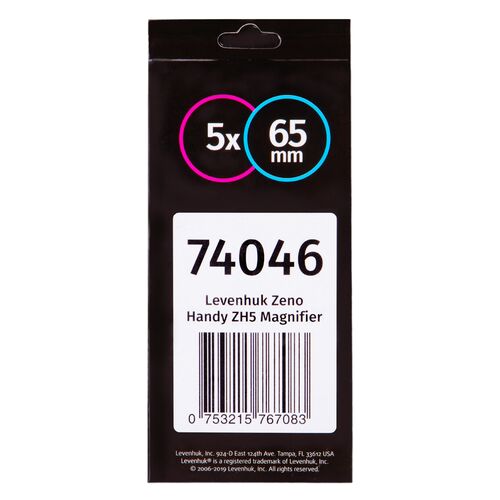 Лупа ручная Levenhuk Zeno Handy ZH5, фото , изображение 8