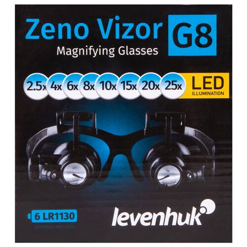 Лупа-очки Levenhuk Zeno Vizor G8, фото , изображение 15