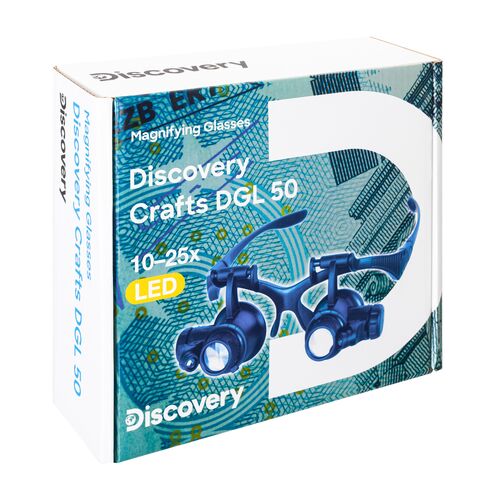 Лупа-очки Discovery Crafts DGL 50, фото , изображение 13