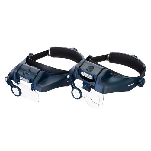 Лупа налобная с аккумулятором Discovery Crafts DHR 10, фото , изображение 2