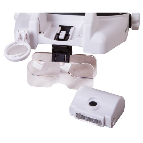 Лупа налобная Levenhuk Zeno Vizor H7, фото , изображение 6