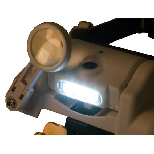 Лупа налобная с аккумулятором Levenhuk Zeno Vizor HR6, фото , изображение 8