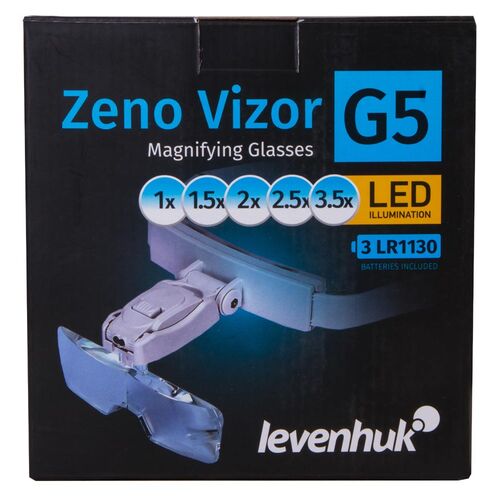Лупа-очки Levenhuk Zeno Vizor G5, фото , изображение 12