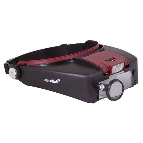 Лупа налобная Levenhuk Zeno Vizor H2, фото , изображение 4