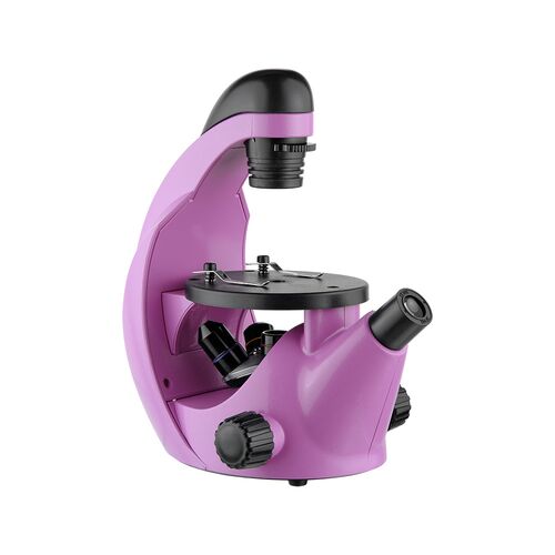 Микроскоп школьный Эврика 40х-320х инвертированный (аметист), Цвет: Аметист, фото , изображение 2