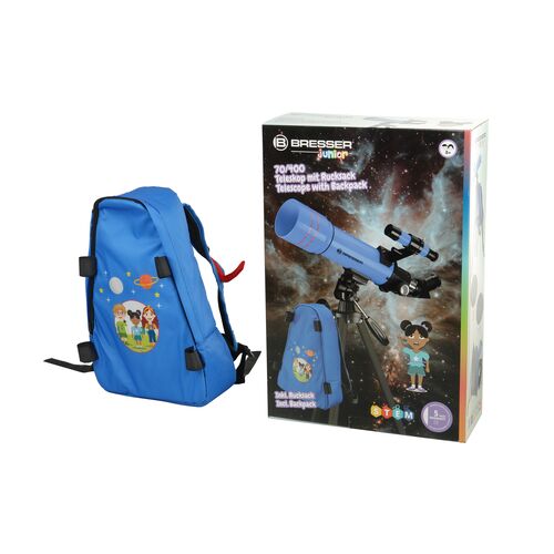 Телескоп BRESSER JUNIOR  70/400 в синем рюкзаке (8850610WXH000), фото , изображение 6