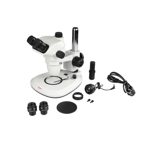 Микроскоп стерео Микромед MC-7-ZOOM тринокулярный, фото , изображение 12