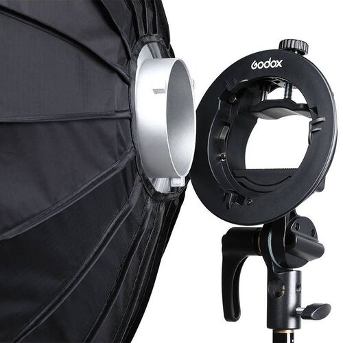 Софтбокс Godox SGGV8080 для накамерных вспышек (с сотами и адаптером S2), фото , изображение 4