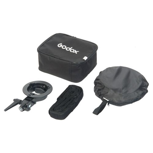 Софтбокс Godox SFGV8080 для накамерных вспышек с сотами, фото , изображение 6