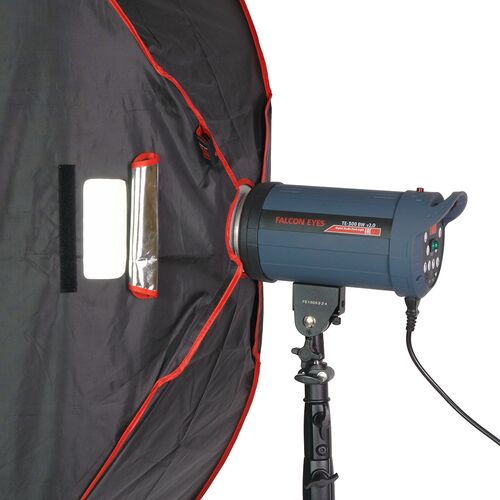 Софтбокс Falcon Eyes SBQ-75150 BW жаропрочный с сотовой насадкой, фото , изображение 5