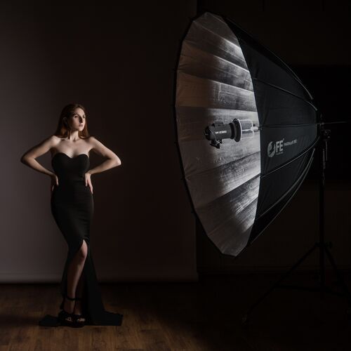 Зонт-отражатель параболический Falcon Eyes PARAsoft 180 сверхбольшой, фото , изображение 3