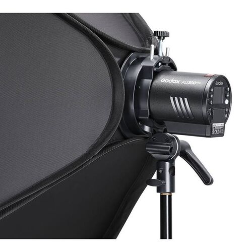 Софтбокс Godox SGGV6060 для накамерных вспышек (с сотами и адаптером S2), фото , изображение 7
