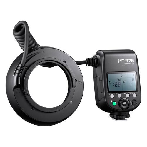 Вспышка для макросъемки Godox MF-R76 кольцевая, фото , изображение 5