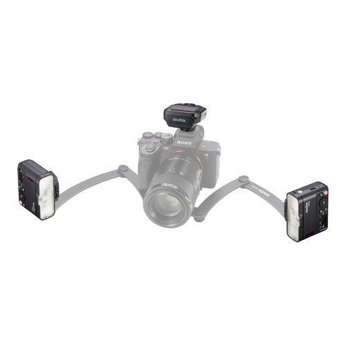 Комплект импульсных осветителей Godox MF12-DK1  для макросъемки, фото , изображение 10